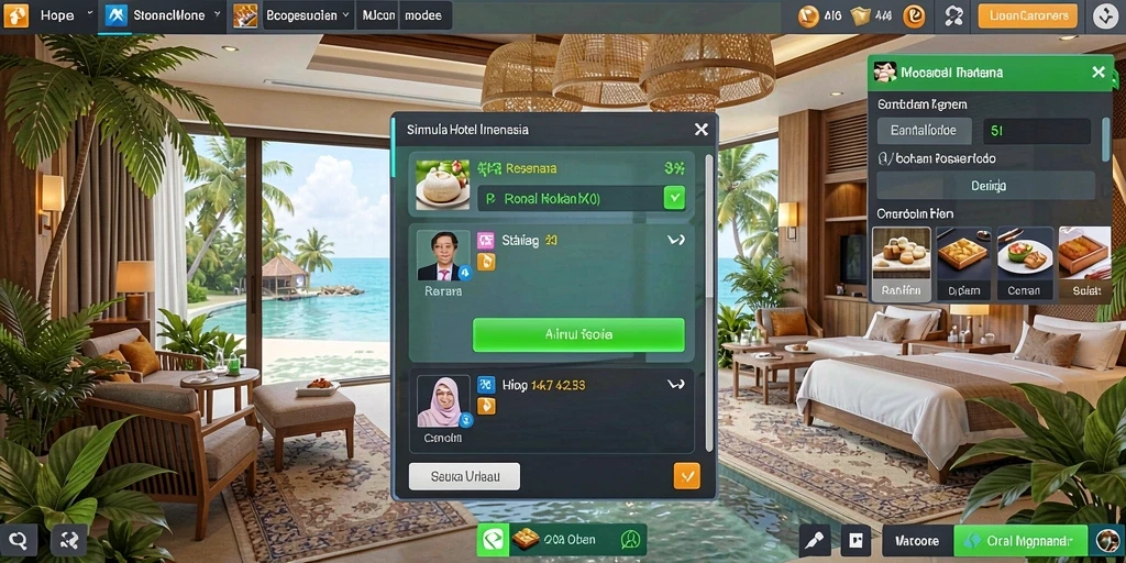 Fitur sosial yang memungkinkan interaksi antar pengguna.