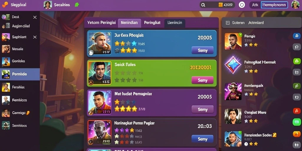 Interaksi sosial antara pemain yang menyenangkan.