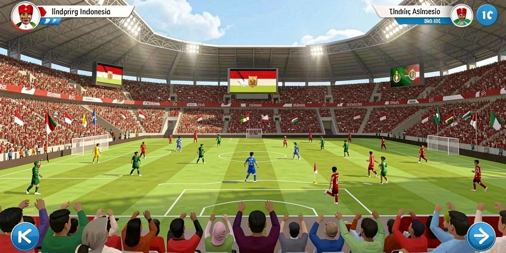 Screenshot menunjukkan fitur mode multiplayer yang menarik.
