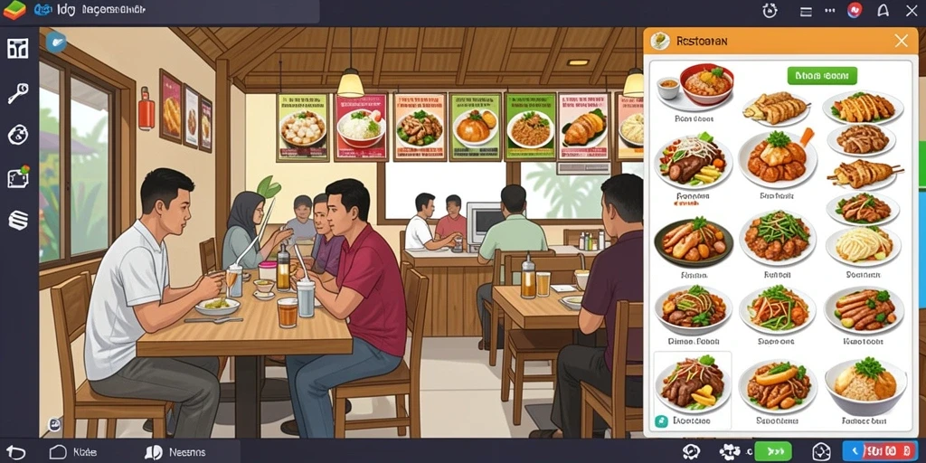 Fitur sosial untuk berinteraksi dengan pemain lain.