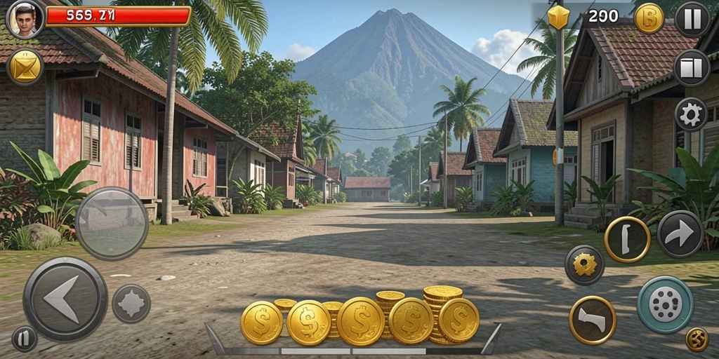 Pengalaman bermain multiplayer yang seru.