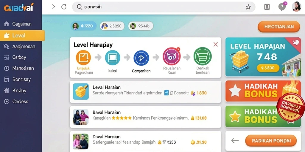 Pengguna menikmati fitur multiplayer yang menarik.