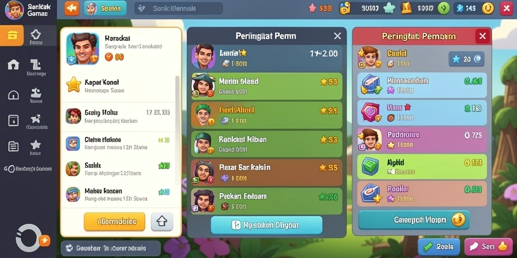 Pengaturan misi yang bervariasi dan menantang.